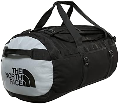 The North Face - Gilman Duffle Bag - Sports & Gym Bag with Shoulder Straps - Foldable Travel Bag - TNF Black/Mid Grey, M, 71L