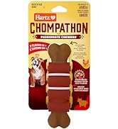 Hartz Chompathon Rock 'N Rib Bone Tough Dog Chew Toy