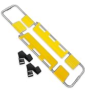 EMS XTRM Quick Patient Transfer with Foldable Scoop Stretcher - Separatable-Type Scoop, Hinged Ar...