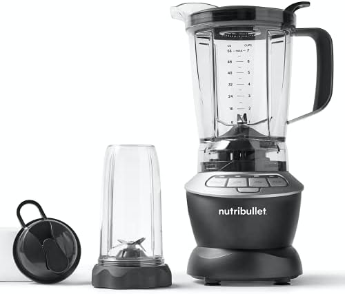 Nutri Bullet Blender Combo with Single Serve Cups,1000W,Black