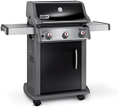 Weber 47510001 Spirit E310 Natural Gas Grill, Black