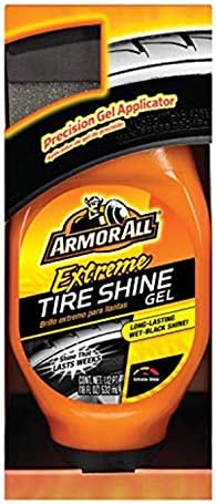 Armor All Extreme Tire Shine Gel by Armor All, Tire Shine for Restoring Color and Tire Protection, 18 Fl Oz