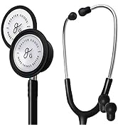 Greater Goods Premium Dual-Head Clinical Grade Stethoscope for Doctors, Nurses, Students, Black