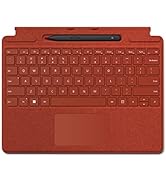 Microsoft Surface Pro Signature Keyboard with Microsoft Surface Slim Pen 2 - Poppy Red