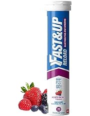 Fast&amp;Up Reload – Mixed Berry - Instant Electrolytes &amp; Hydration - 20 Effervescent Tablets