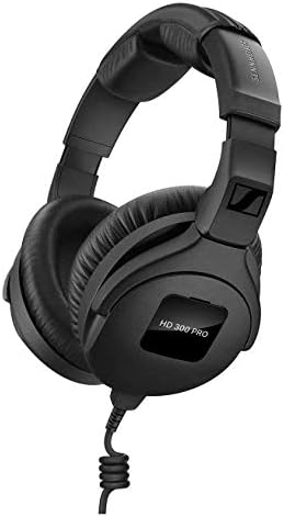 SENNHEISER Professional HD 300 PRO Over-Ear Broadcast Headphones,Black