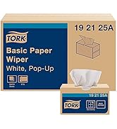 Tork Basic Paper Wiper White, Pop-up Box, 18 x 110 Sheets, 192125A