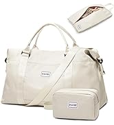 Travel Duffel Bag, G4Free Waterproof Travel Tote Bag for Women, Sports Gym Bag Shoulder Weekender...