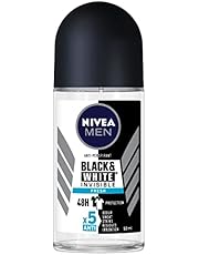 NIVEA MEN B&amp;W Fresh Anti-perspirant Roll-On 50ml | Deodorant for MEN | Black &amp; White | Invisible Fresh