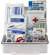 First Aid Only 94 Piece 25 Person ANSI A First Aid Kit (91324)