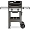 Weber Spirit II E-210 2-Burner Liquid Propane Grill, 48 x 26 x 57 inches, Black