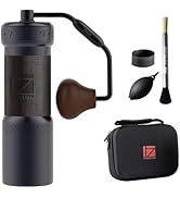 1Zpresso K-Ultra Manual Coffee Grinder Iron Gray with Carrying Case, Assembly Consistency Grind S...