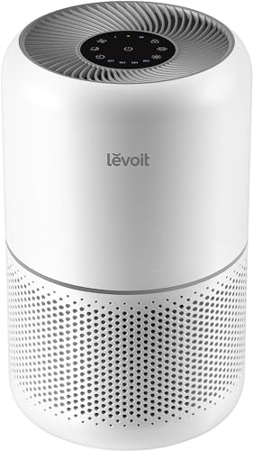 LEVOIT Air Purifier for Home Allergies Pets Hair in Bedroom, Covers Up to 1095 ft² by 45W High Torque Motor, 3-in-1 Filter wi