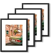 Golden State Art, 11x14 Picture Frame - for 8x10 Picture Frame with Mat or 11x14 Frame Without Ma...