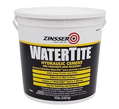 Rust-Oleum Zinsser WaterTite Hydraulic Cement - Rapid Set, Watertight Seal,4.53kg.Adheres to Wet Surfaces,Fills Deep Cracks…