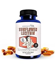 Legendairy Milk® Sunflower Lecithin, 1200mg of Organic Sunflower Lecithin per Softgel, 200 count bottle