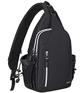 MOSISO Sling Backpack Double Layer Hiking Daypack Men/Women Chest Shoulder Bag