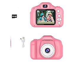 ZAOFEPU Kids' Digital Cameras, Mini dual camera rechargeable children's camera Gift, boys and grils aged 3 to 9 years old, …