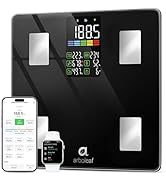 arboleaf Scale for Body Weight and Fat, High Accuracy Digital Smart Bathroom Scale, Large LED Dis...