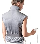 Pure Enrichment PureRelief XL Heating Pad for Back & Neck - Heat Therapy for Muscle Pain, Cramp...