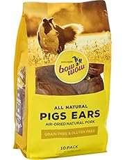 Bow Wow- Pigs Ears Dog Treats, 10 Pack