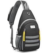 G4Free Sling Bag RFID Blocking Crossbody Backpack Travel Chest Bag Hiking Daypack for Women Men O...