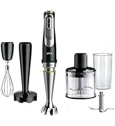 Braun MultiQuick 9 Immersion Hand Blender with Imode Technology - MQ9137XI - Includes Beaker, Whi...