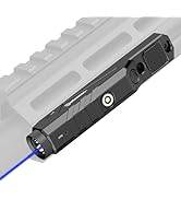 DEFENTAC 1600 Lumens Blue Laser Light Combo Compatible with M-Lok Rail, Low Profile Tactical Rifl...