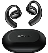 Tranya X3 Fone de Ouvido Open Ear Bluetooth, Adaptável APTX, Driver Grande de 16 mm