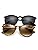 2 Pack (Polarized): Matte Black/Gray+matte Amber/Brown Gradient