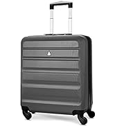 Aerolite 56x45x25 British Airways Jet2 easyJet Plus Flexi MAX ALLOWANCE 46L Hard Shell 4 Wheel Ca...