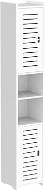 AIIKTOTA BBathroom Storage Cabinet, Floor Standing Display Cabinet, Home Storage Furniture Organizer Unit for Office Living R