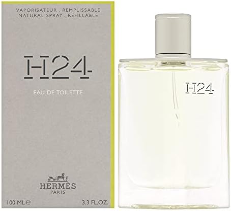 H24 by Hermes for Men 3.3 oz Eau de Toilette Refillable Spray