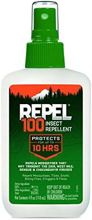 Repel 100 Insect Repellent, Pump Spray, 4-Fluid Ounces, 10-Hour Protection