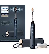 Philips Sonicare 9900 Prestige Rechargeable Electric Power Toothbrush with SenseIQ, Midnight, HX9...