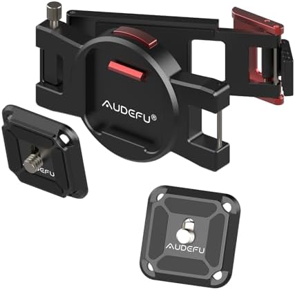 AUDEFU Camera Clip Camera Clip for Backpack Strap DSLR Quick Release System Holder Clip Backpack Carry Camera Strap Mount… U.S.A Patent Design.