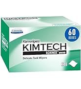 Kimberly-Clark PROFESSIONAL Kimwipes Delicate Task Kimtech Science Wipers (34155), White, 1-PLY, ...