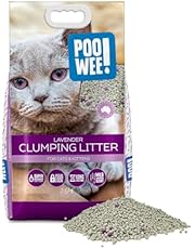 POOWEE! Clumping Lavender Litter 7.5kg