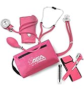 ASA TECHMED Nurse Essentials Professional Kit with Handheld Travel Case | 3 Part Kit Includes Adu...