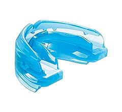 Shock Doctor Upper & Lower Mouth Guard for Braces w/Helmet Strap, Teeth Protection for Football Helmet, Adult & Youth Sizes
