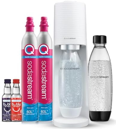 SodaStream Terra Sparkling Water Maker Bundle, White