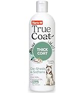 Hartz True Coat Thick Coat Dog Shampoo, Desheds & Softens with Oat Milk, Coconut Oil & Aloe