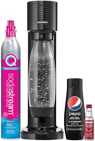 SodaStream Gaia Sparkling Water Maker Bundle