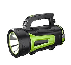 LED Handheld Flashlights Lantern, Super Bright Torch Searchlight, Portable LED Spotlight, USB Rechargeable Waterproof Long …