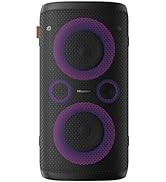 Hisense Ultimate Wireless Outdoor/Indoor Party Speaker with subwoofer, 2.0CH, 300W, IPX4 Waterpro...
