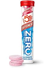 HIGH5 ZERO Caffeine Hit ElectrolyteTablets, Hydration Tablets Enhanced with Vitamin C, 0 Calories &amp; Sugar Free, Boost Hydration, Performance &amp; Wellness, Berry, 20 Tablets (20x, Pack of 1)