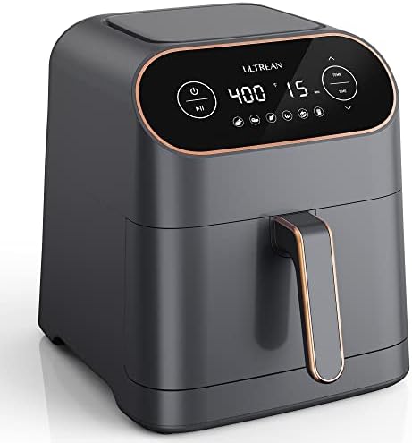 Ultrean Air Fryer, 9 Quart 6-in-1 Electric Hot XL Air Fryer Oven Oilless Cooker, Large Family Size LCD Touch Control Panel and Nonstick Basket, ETL Certified, 1750W