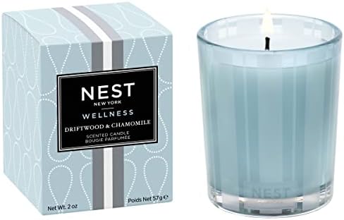 NEST New York Driftwood & Chamomile Scented Votive Candle