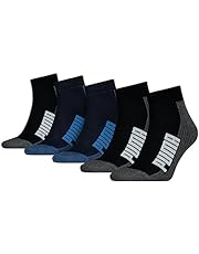 PUMA Unisex Quarter Socken (5er Pack)