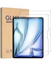 T Tersely [2 Pack] Tempered Glass Screen Protector for iPad Air 11-Inch (M2 Chip 2024, 6th Gen), High Definition 9H